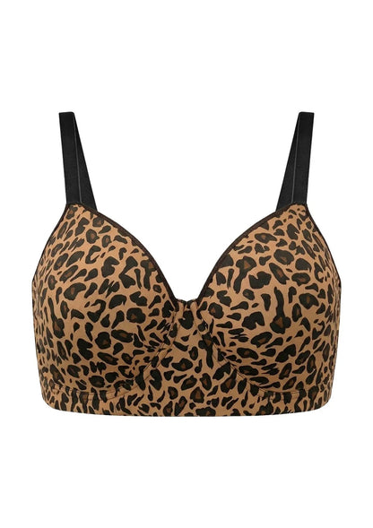 HSIA Delia Plus Size Lightly Padded Seamless Full Coverage Underwire Longline T-Shirt Bra for Fuller Bust