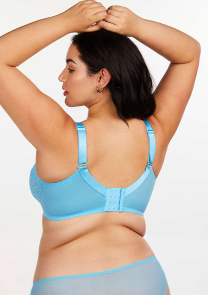 Enchante Lace Unlined Full Coverage Underwire Bra