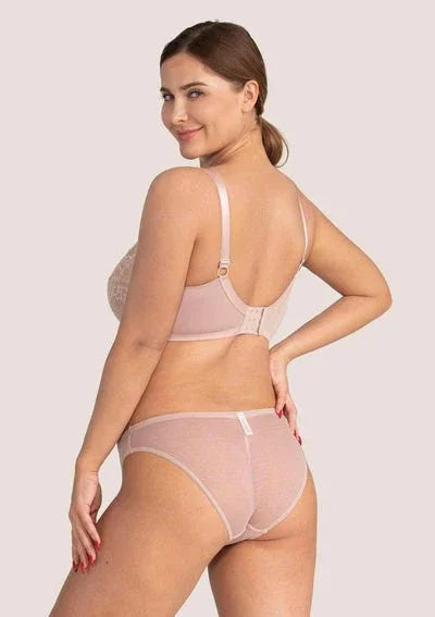 Enchante Lace Unlined Full Coverage Underwire Bra