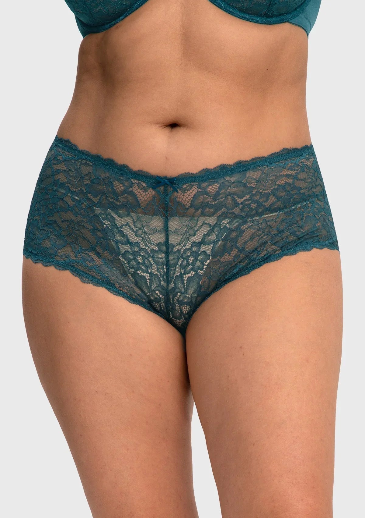 Enchante High Waist Lace Boyshort Panty