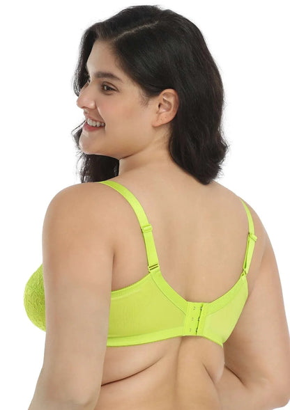 Enchante Lace Unlined Full Coverage Underwire Bra