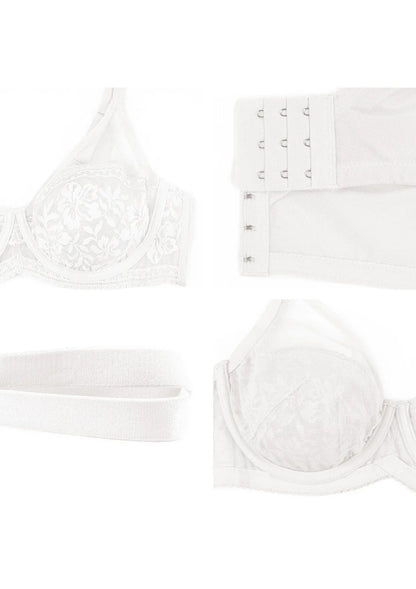 Gladioli Lace Unlined Underwire Bra