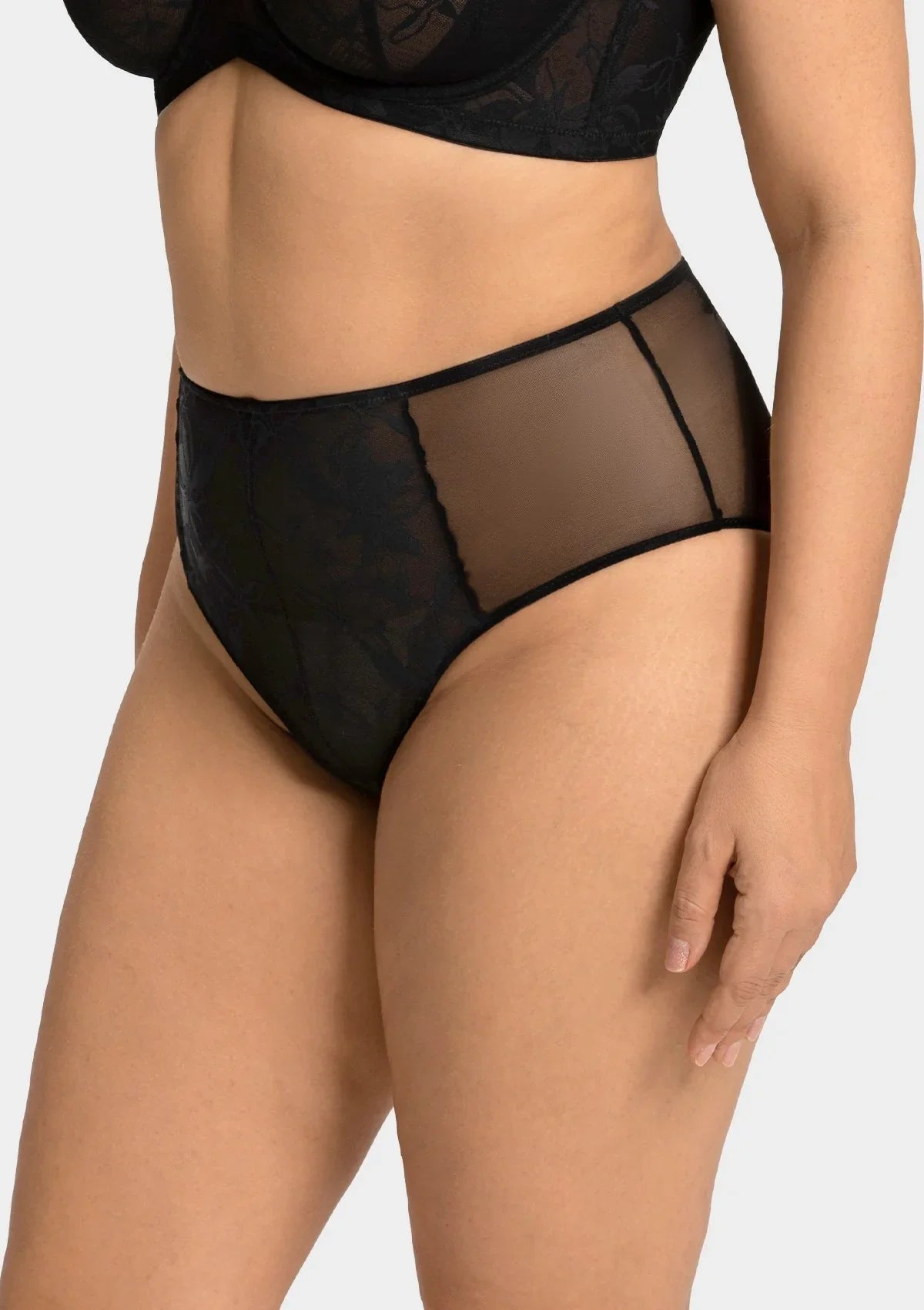 HSIA Petalia Sexy Elegant Lace High Waist Panty