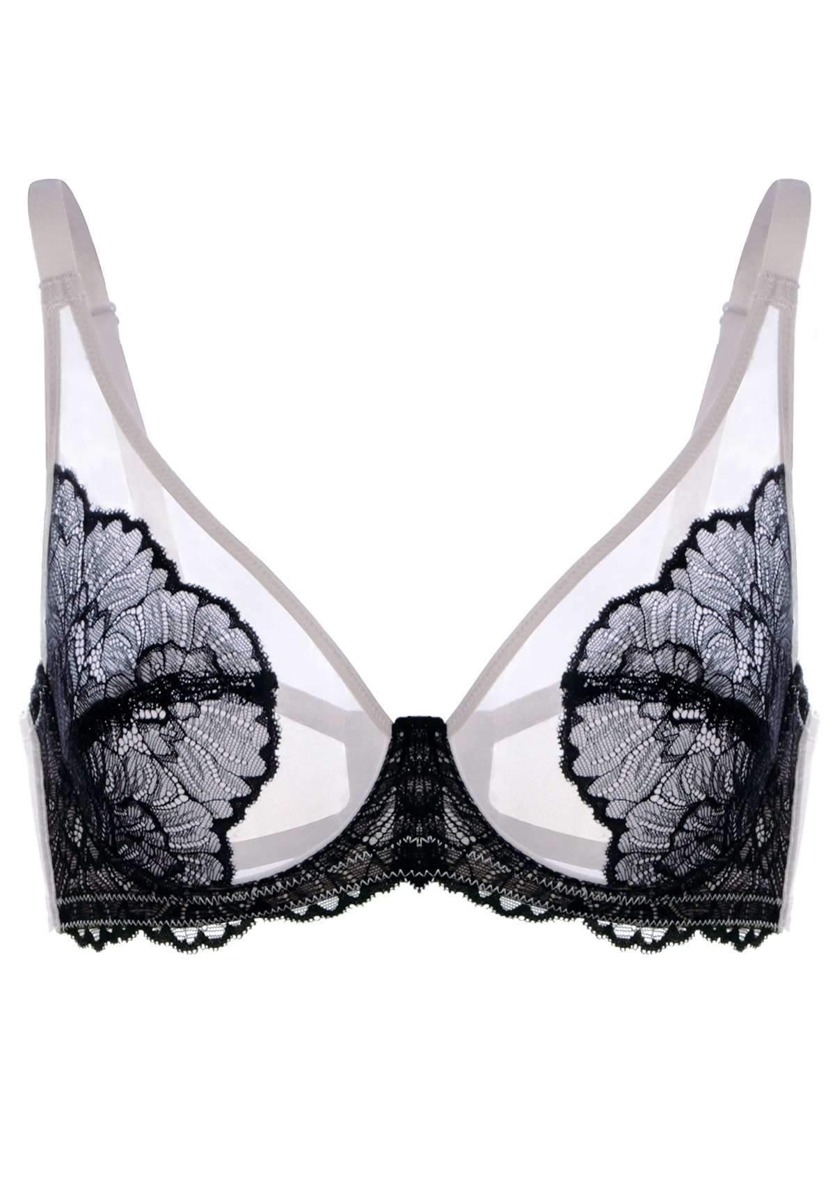 HSIA Blossom Unlined Lace Underwire Bra
