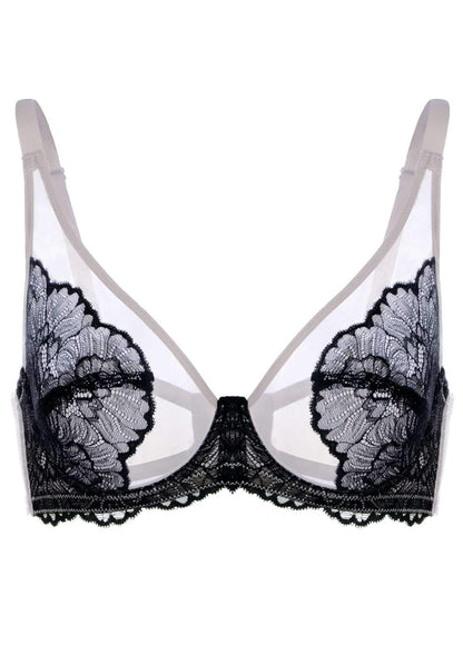 HSIA Blossom Unlined Lace Underwire Bra