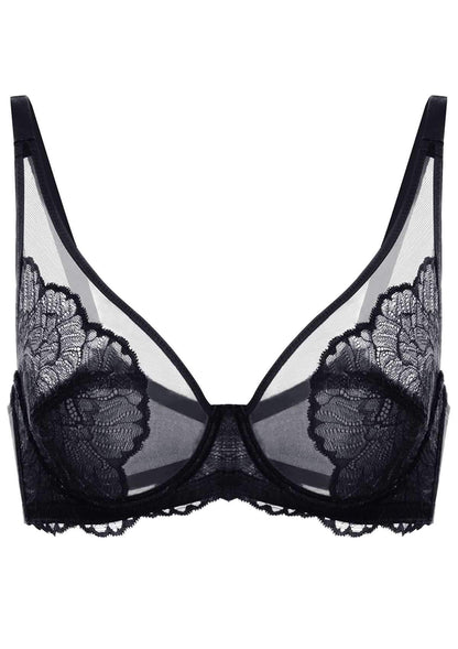 HSIA Blossom Unlined Lace Underwire Bra