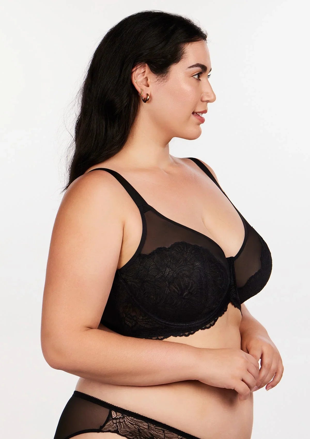 HSIA Blossom Unlined Lace Underwire Bra