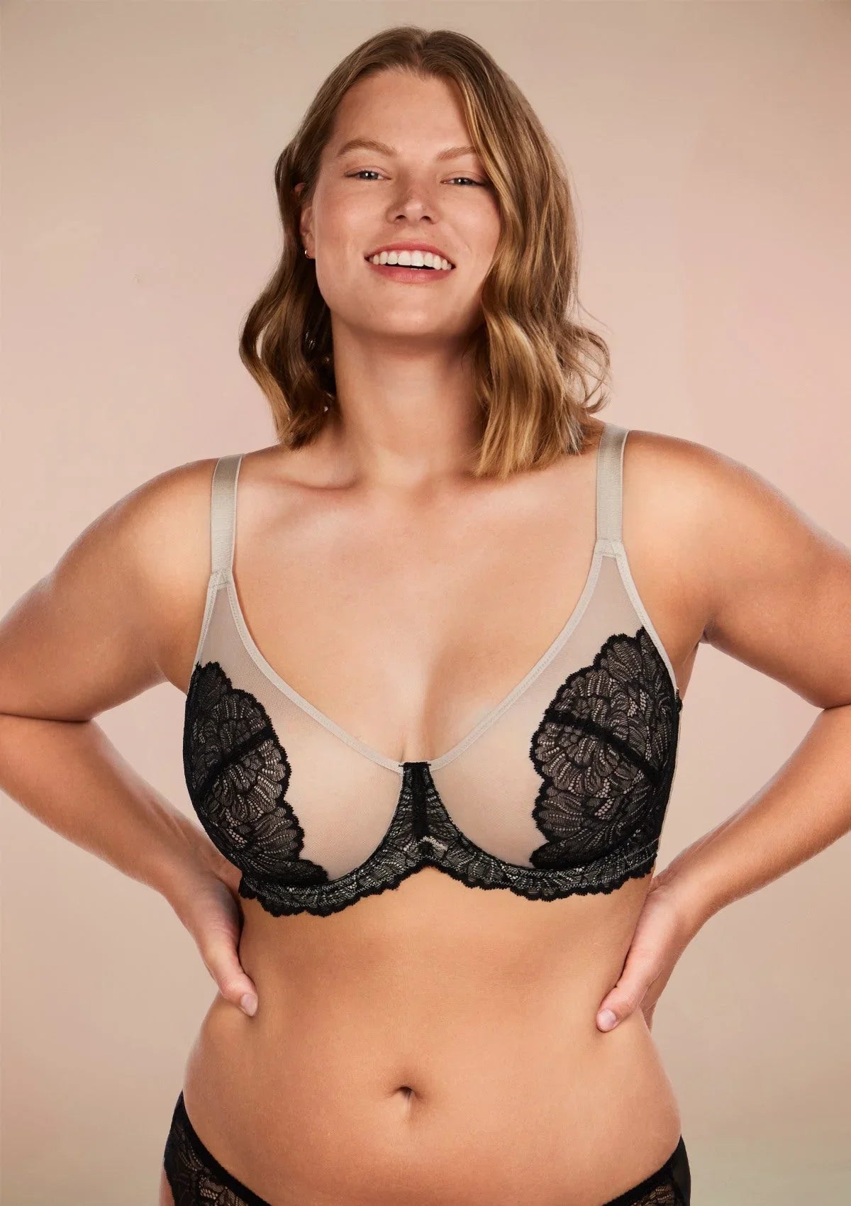 HSIA Blossom Unlined Lace Underwire Bra