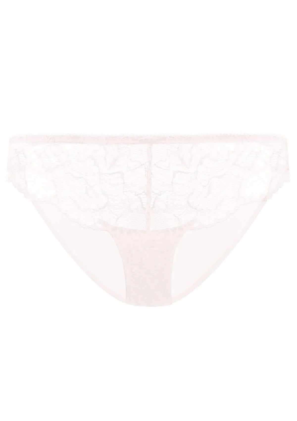 HSIA Blossom Lace Dusty Peach Bikini Underwear