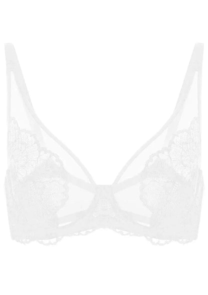 HSIA Blossom Unlined Lace Underwire Bra