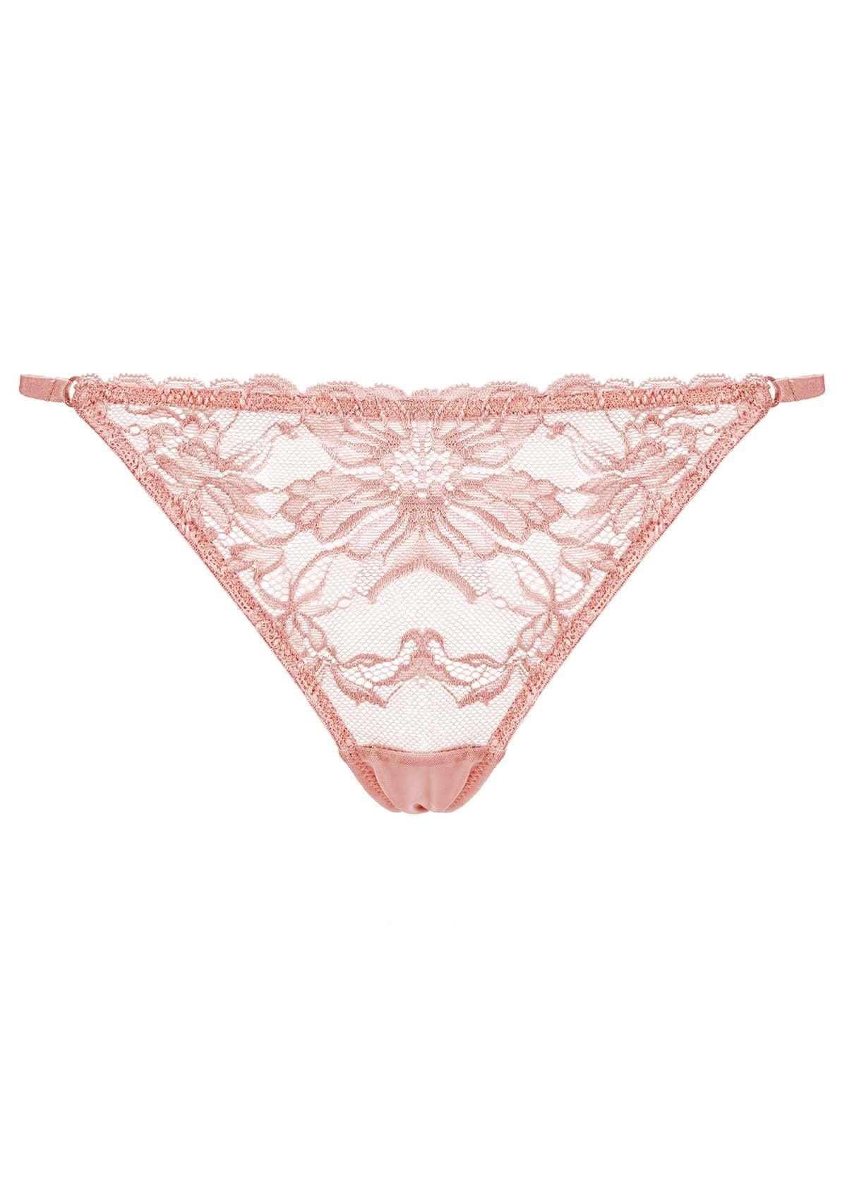 Pretty In Petals Breathable Sexy Lace String Thongs 3 Pack