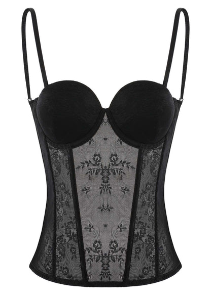 Gracious Overbust Lace Corset Bustier