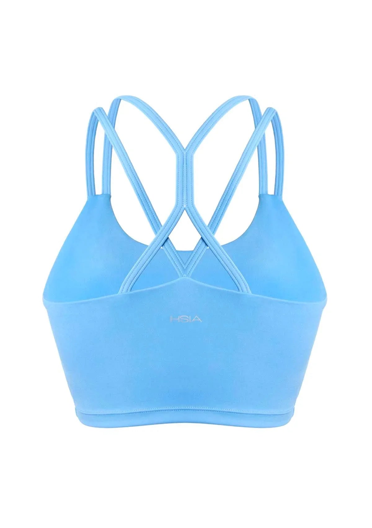 HSIA Wireless Low-Impact Crisscross Padded Sports Singlet Sports Bra