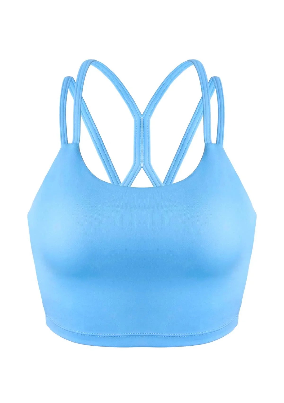 LEAPX Wireless Low-Impact Crisscross Padded Sports Bra