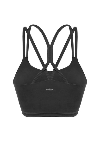 LEAPX Wireless Low-Impact Crisscross Padded Sports Bra
