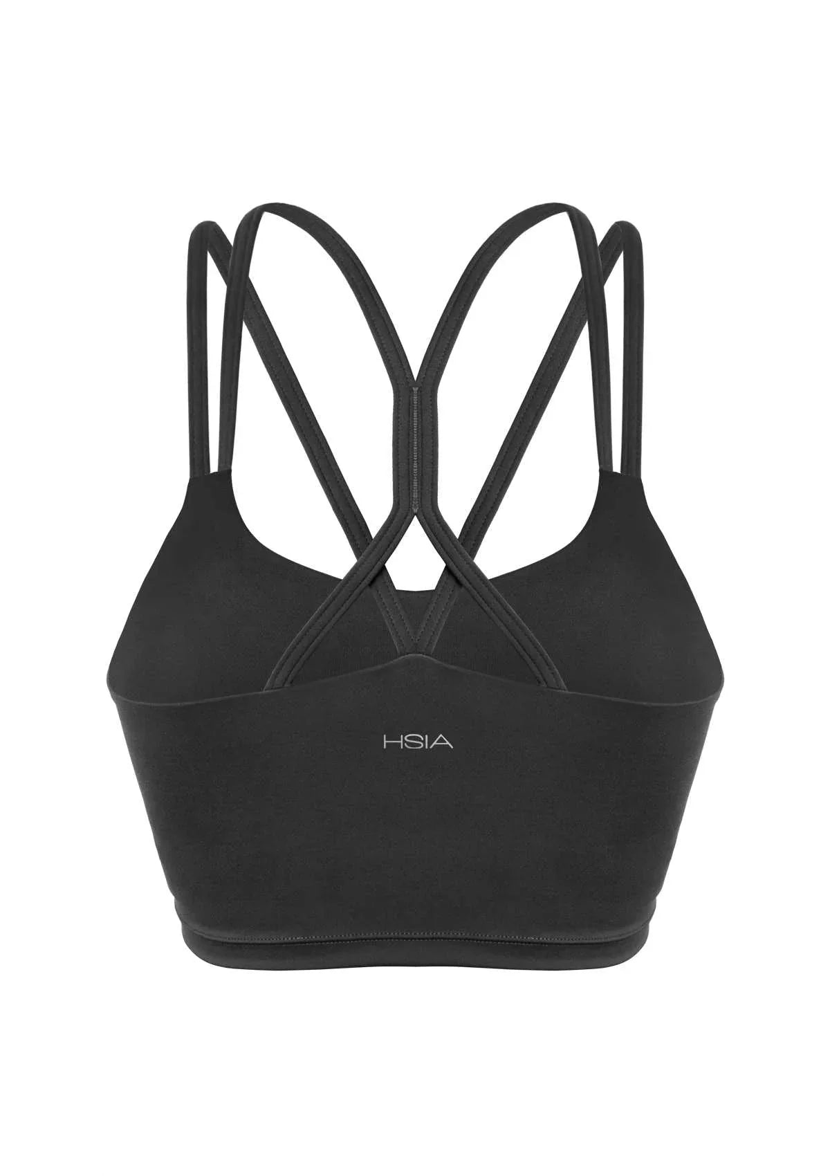 HSIA Wireless Low-Impact Crisscross Padded Sports Singlet Sports Bra