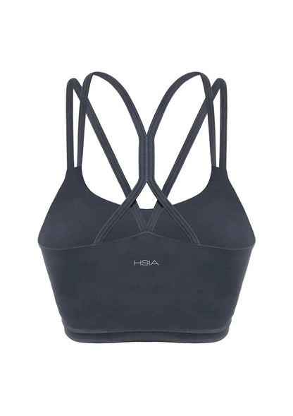 LEAPX Wireless Low-Impact Crisscross Padded Sports Bra
