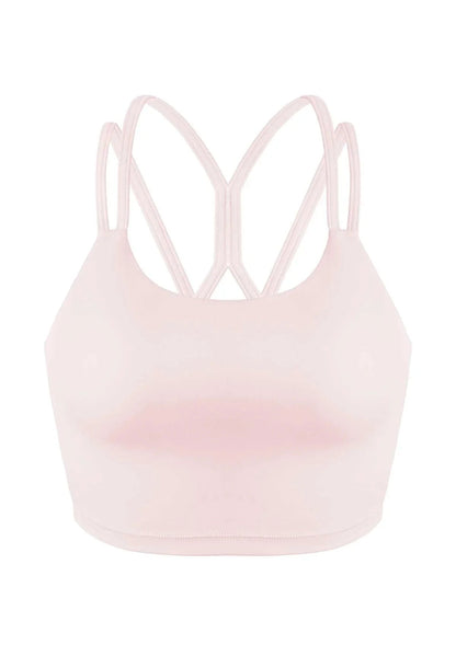 LEAPX Wireless Low-Impact Crisscross Padded Sports Bra