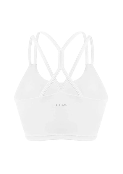 LEAPX Wireless Low-Impact Crisscross Padded Sports Bra