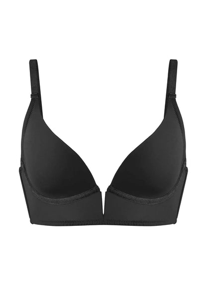 HSIA Deep V Plunge Low Back Wire Bra