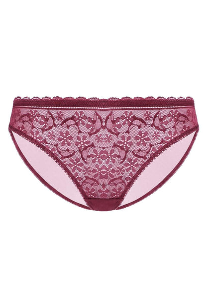 Anemone Lace Dolphin Mid-low Rise Bikini Underwear