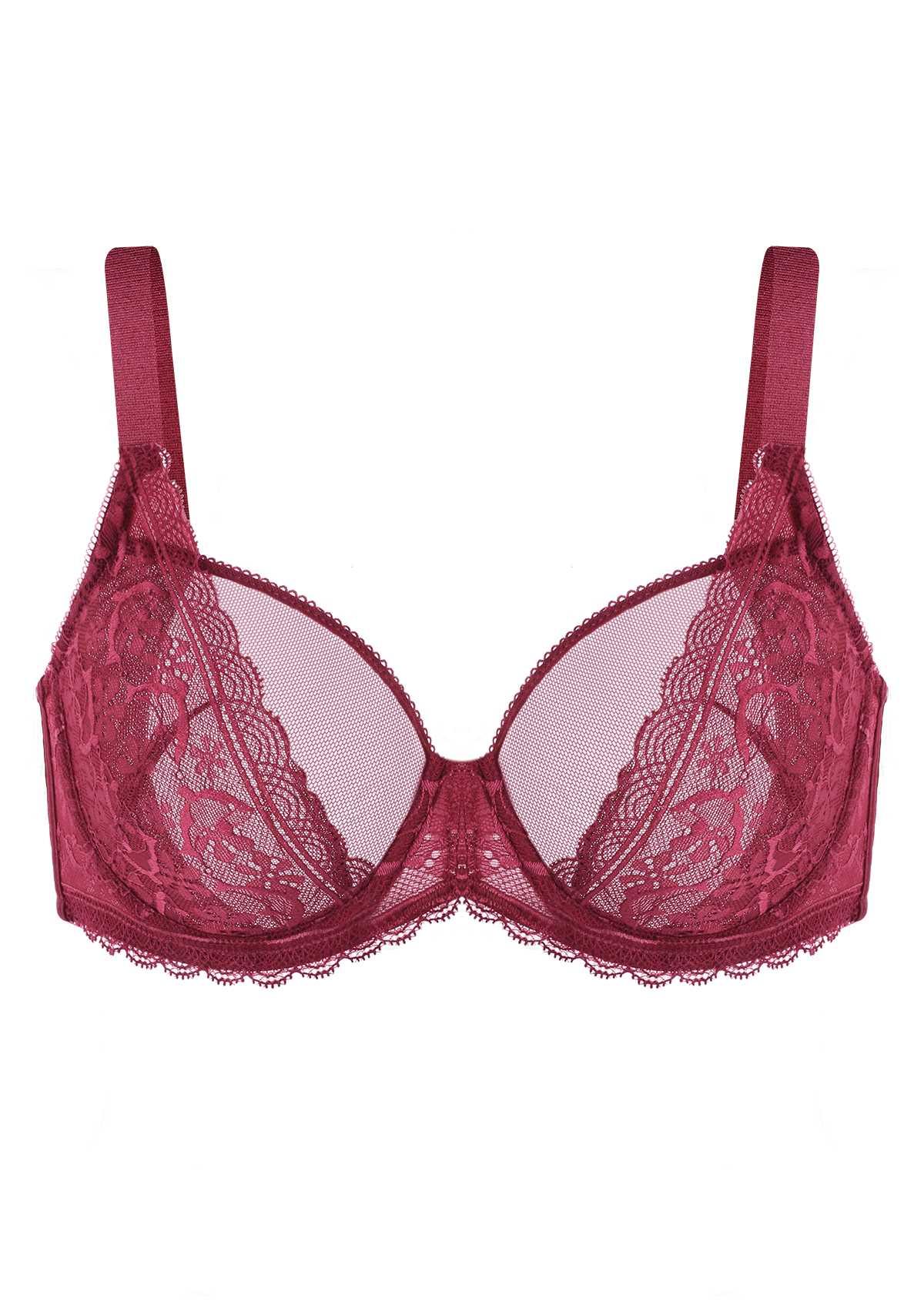 Anemone Unlined Dolphin Lace Underwire Bra