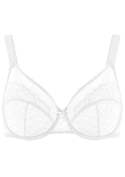 Enchante Unlined Non-padded Lace Underwire Bra