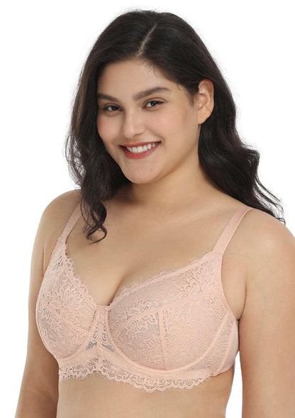 HSIA Sunflower Underwire Lace Bra