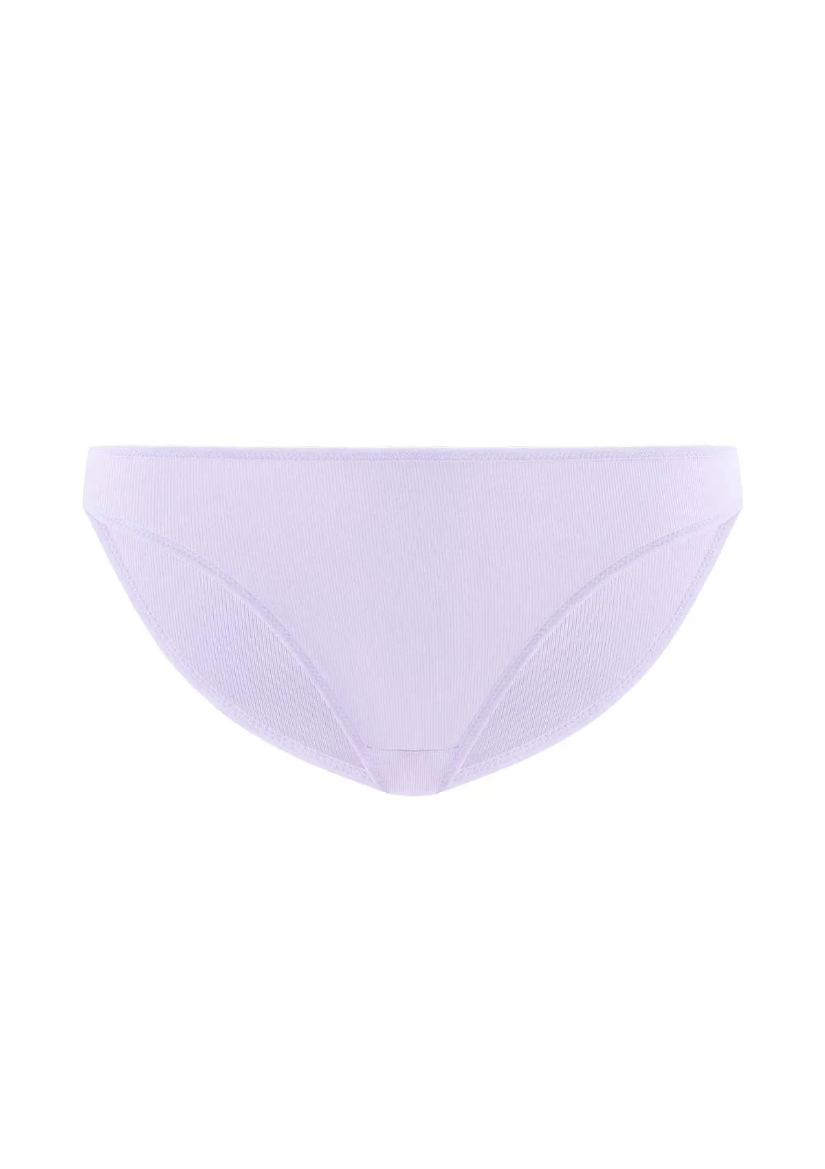 HSIA Ribbed Knit Cotton Bikini Underwear 3 Pack
