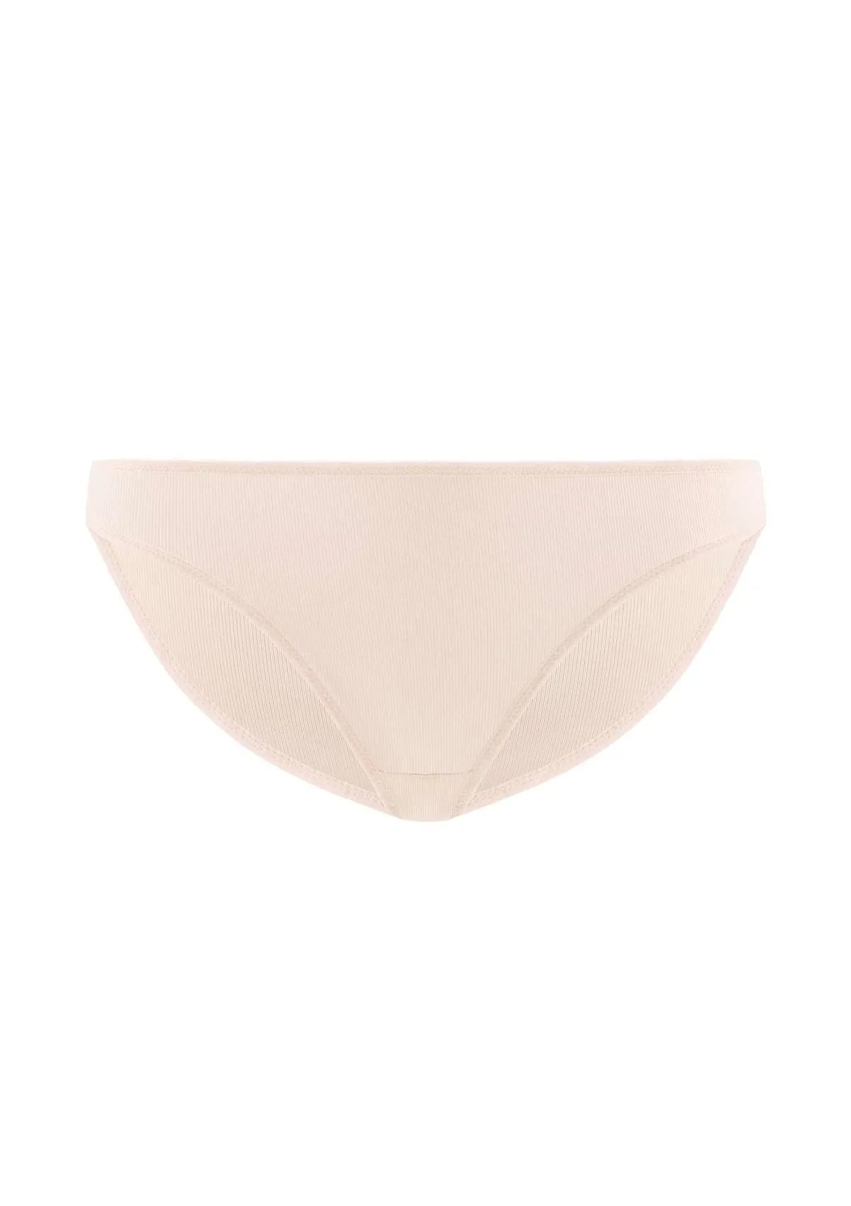 HSIA Ribbed Knit Cotton Bikini Underwear 3 Pack