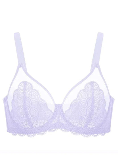 Mermaid Scales Lace Unlined Bra