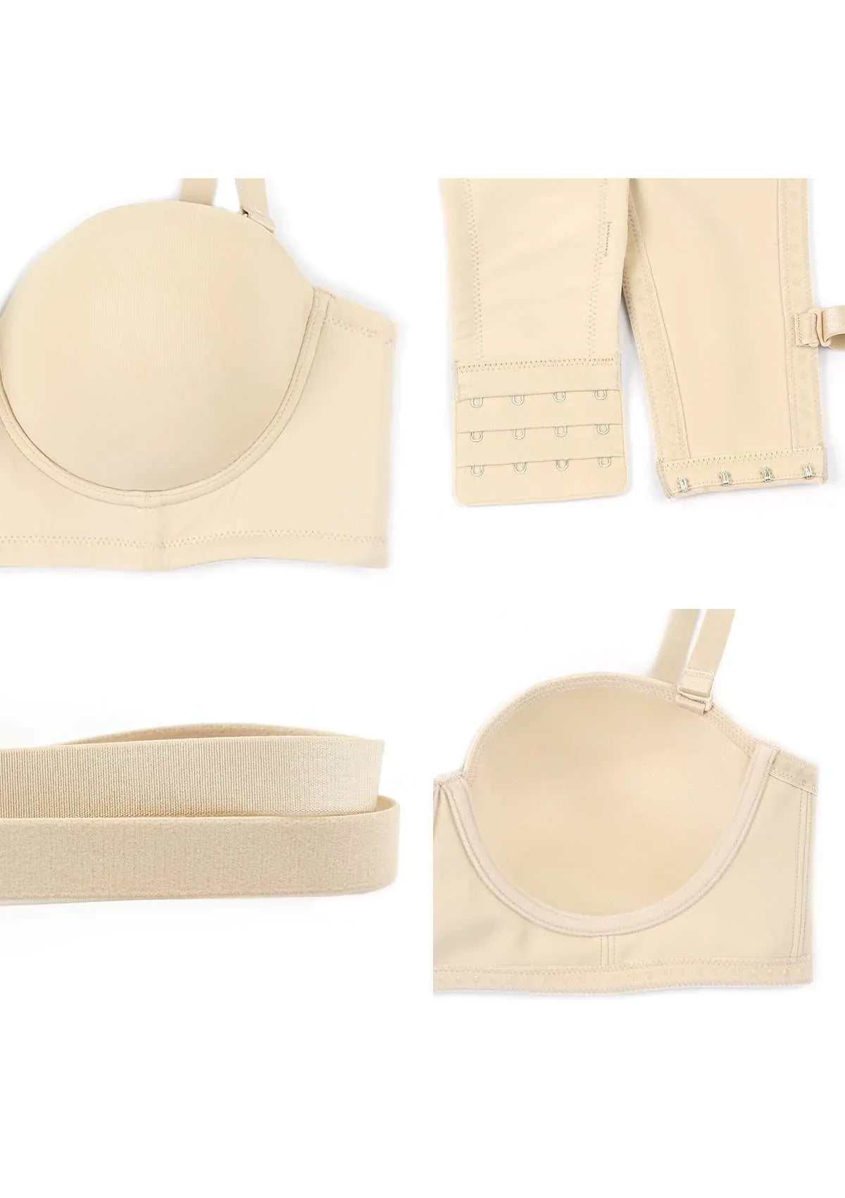 Margaret Seamless Molded Convertible Multiway Strapless Bra