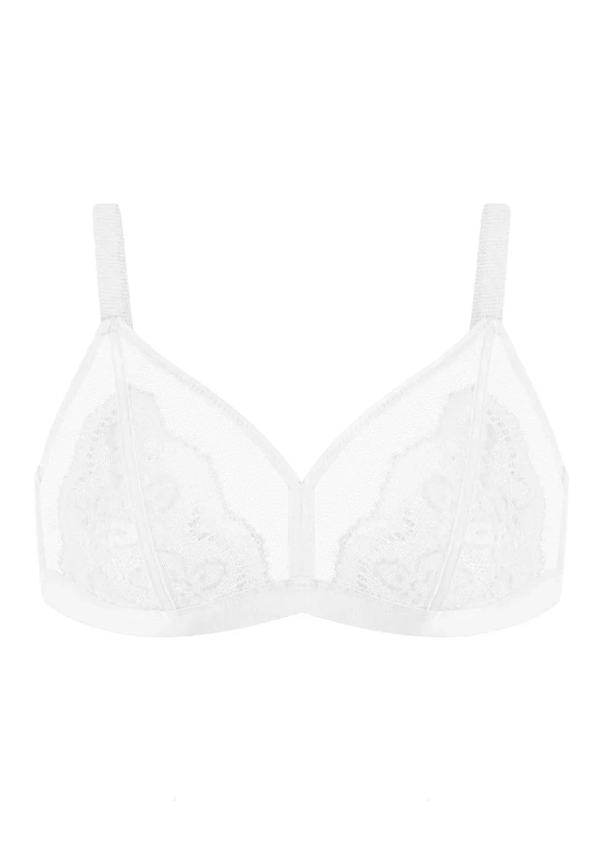 HSIA Wireless Lace Triangle Bra