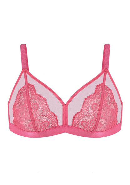 HSIA Wireless Lace Triangle Bra