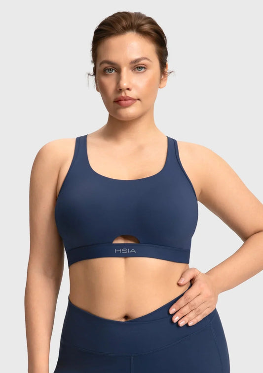 Aura Criss-Cross Sports Bra
