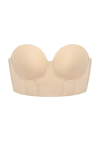Seamless Cooling Longline Strapless Bra