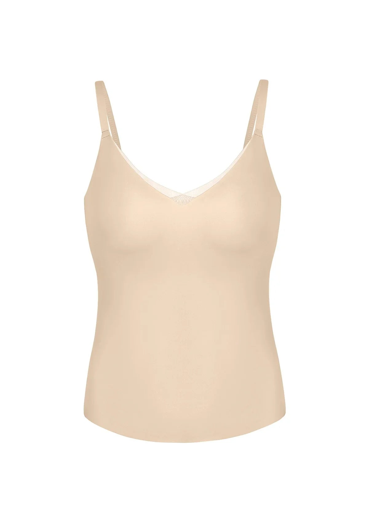 Silvia Seamless Buttery-Soft Padded Bra Top | Wire-Free Camisole