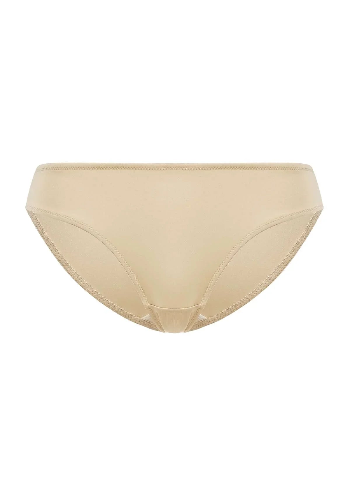 Patricia Smooth Classic Soft Beige Stretch Bikini Underwear