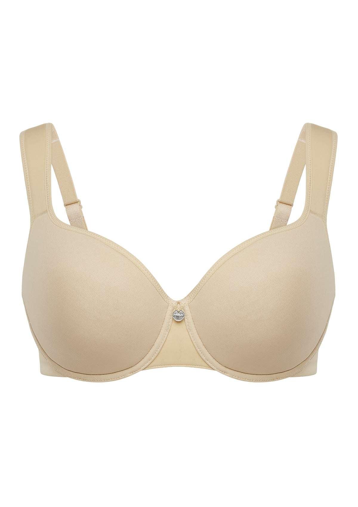 Patricia T-shirt Beige Lightly Padded Underwire Minimizer Bra
