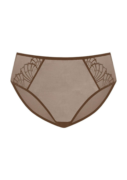 Pearl Shimmer High Waist Full Coverage Panty