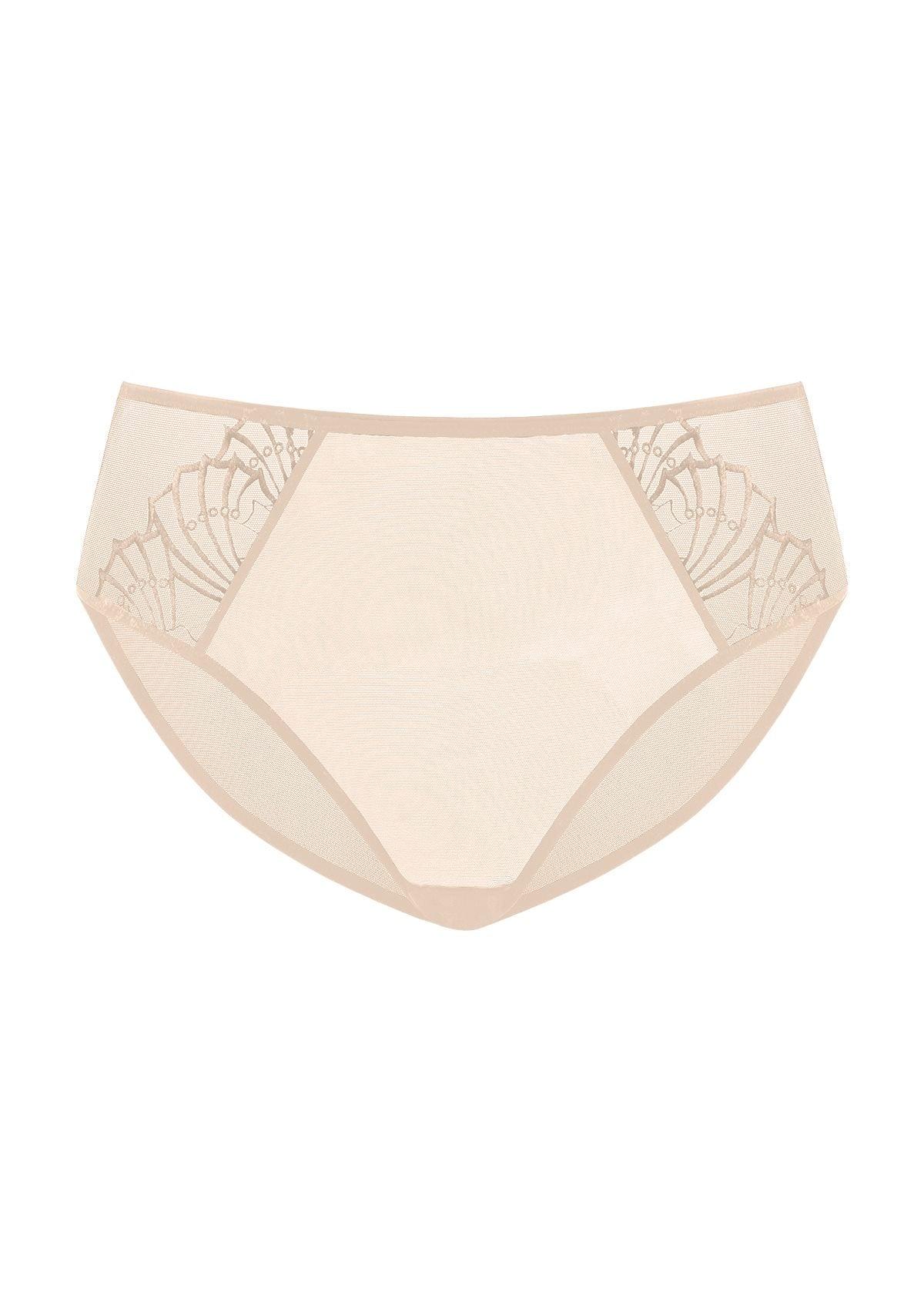Pearl Shimmer High Waist Full Coverage Panty