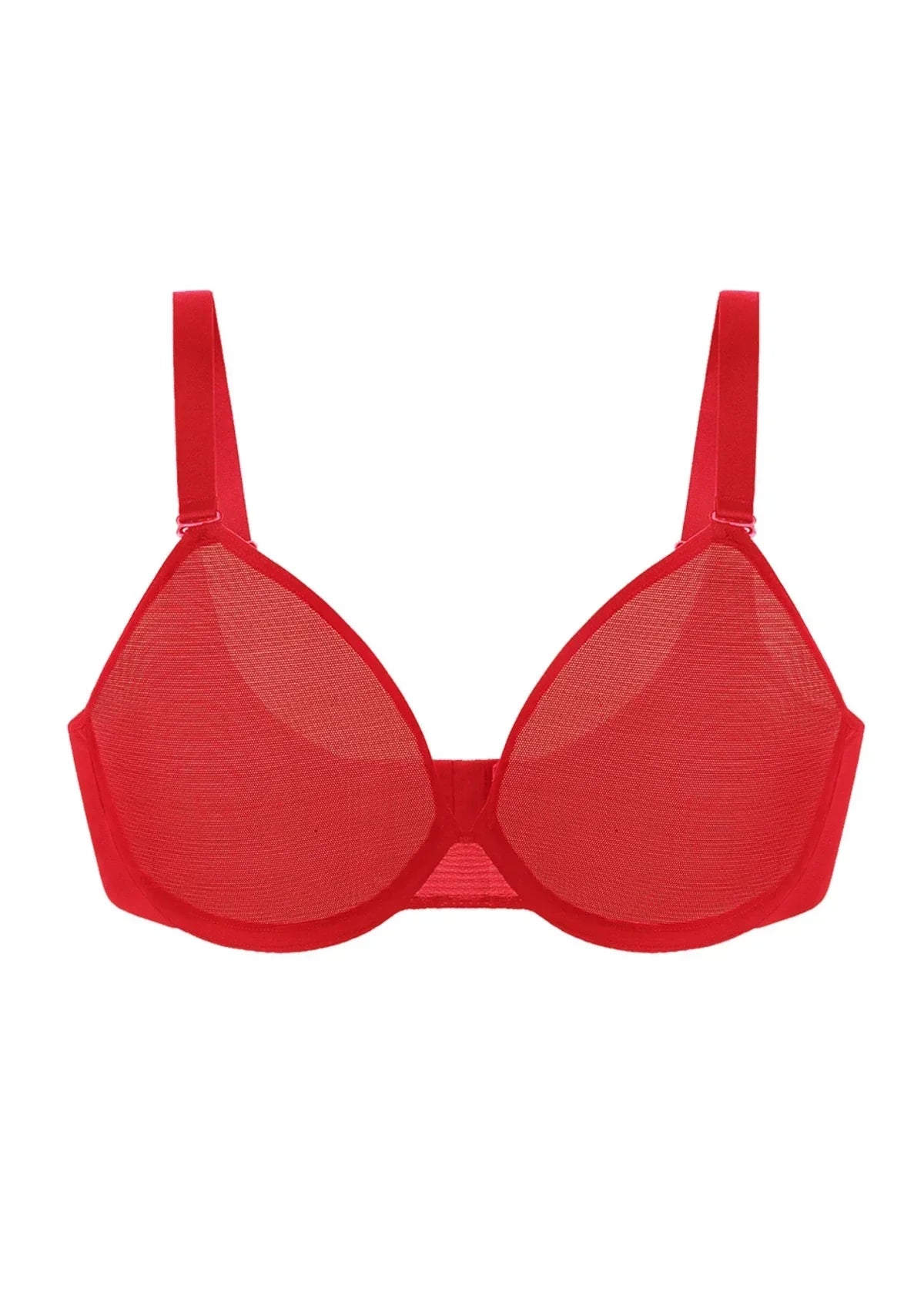 Seraphina Unlined Underwire Sheer Mesh Bra