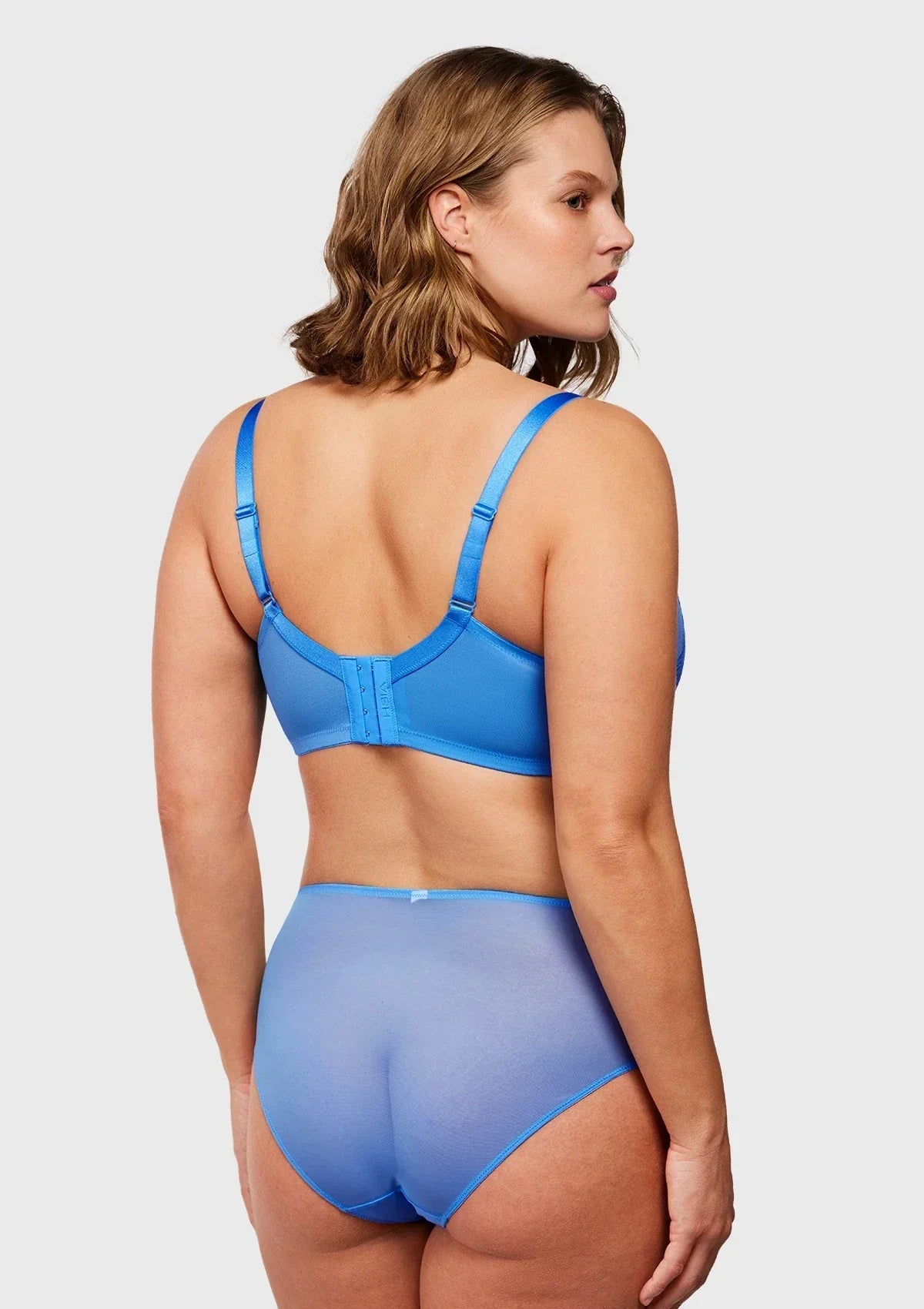 Mermaid Scales Lace Unlined Bra