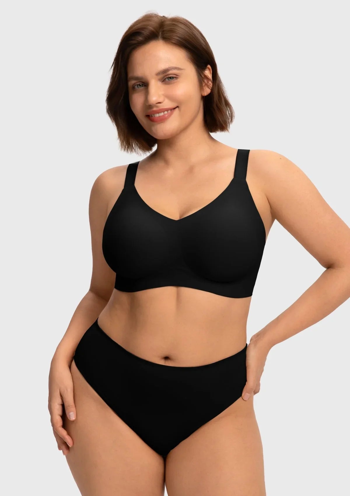 HSIA SoftTouch Breathable Wireless Soft Support Jelly Fit Full Coverage Bra
