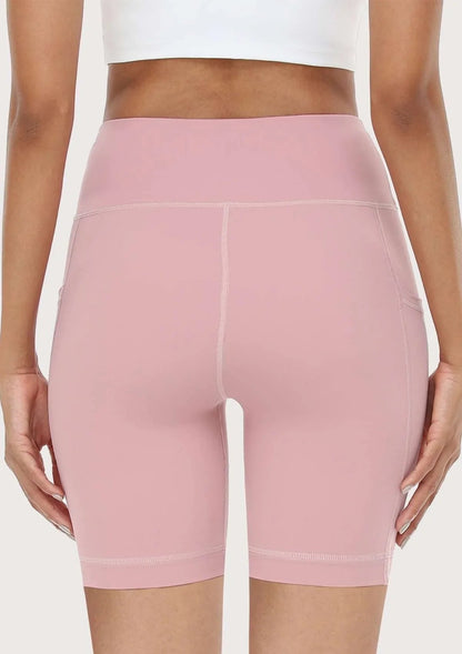 LEAPX Fluent High-Waist Sports Bike Shorts