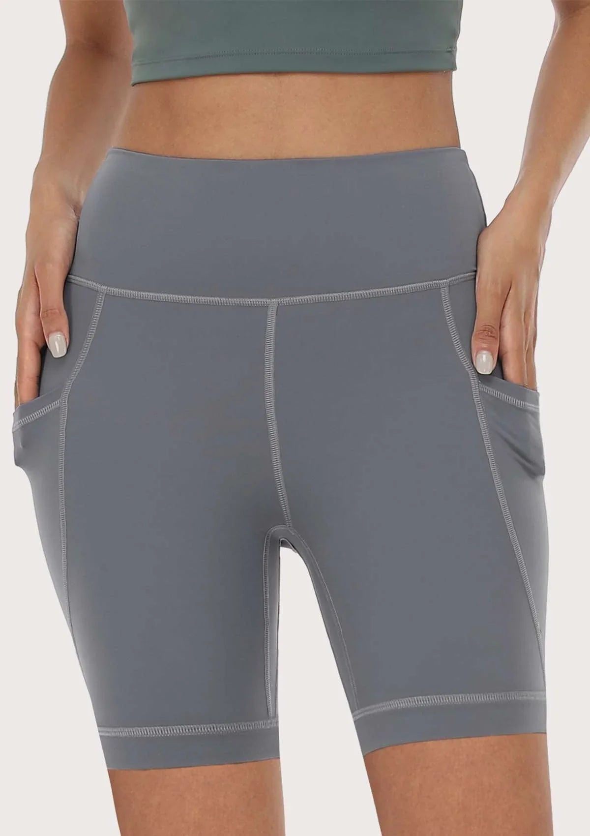 SONGFUL Fluent High-Waist Sports Bike Shorts