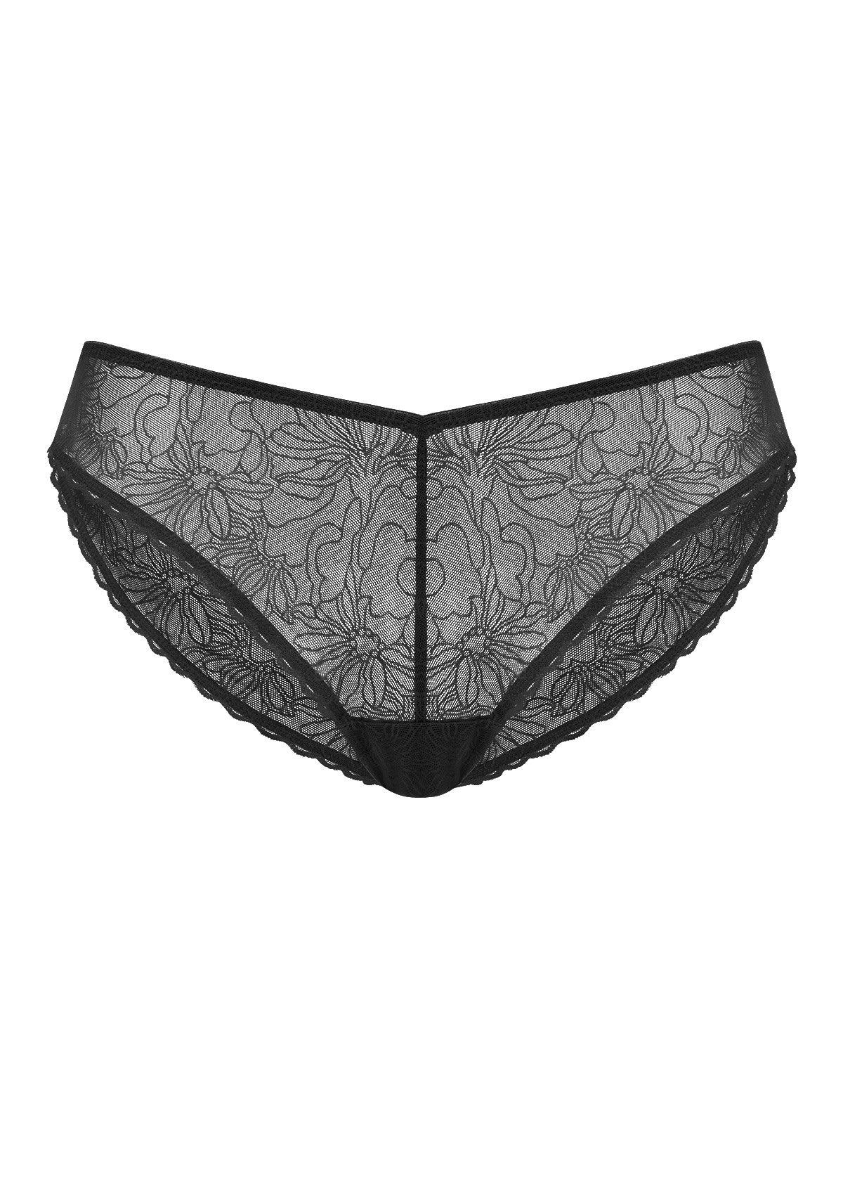 HSIA Stella Sheer Floral Lace Bikini Panty Smooth Invisible Matching Babydoll