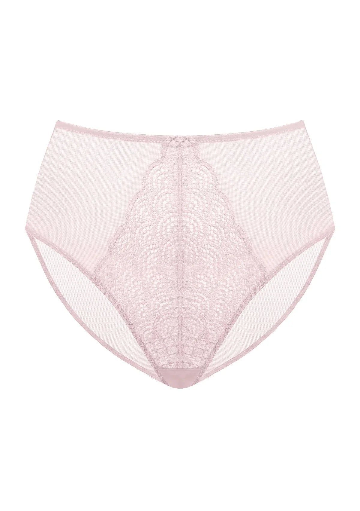 Mermaid High-Rise Lace Brief Underwear