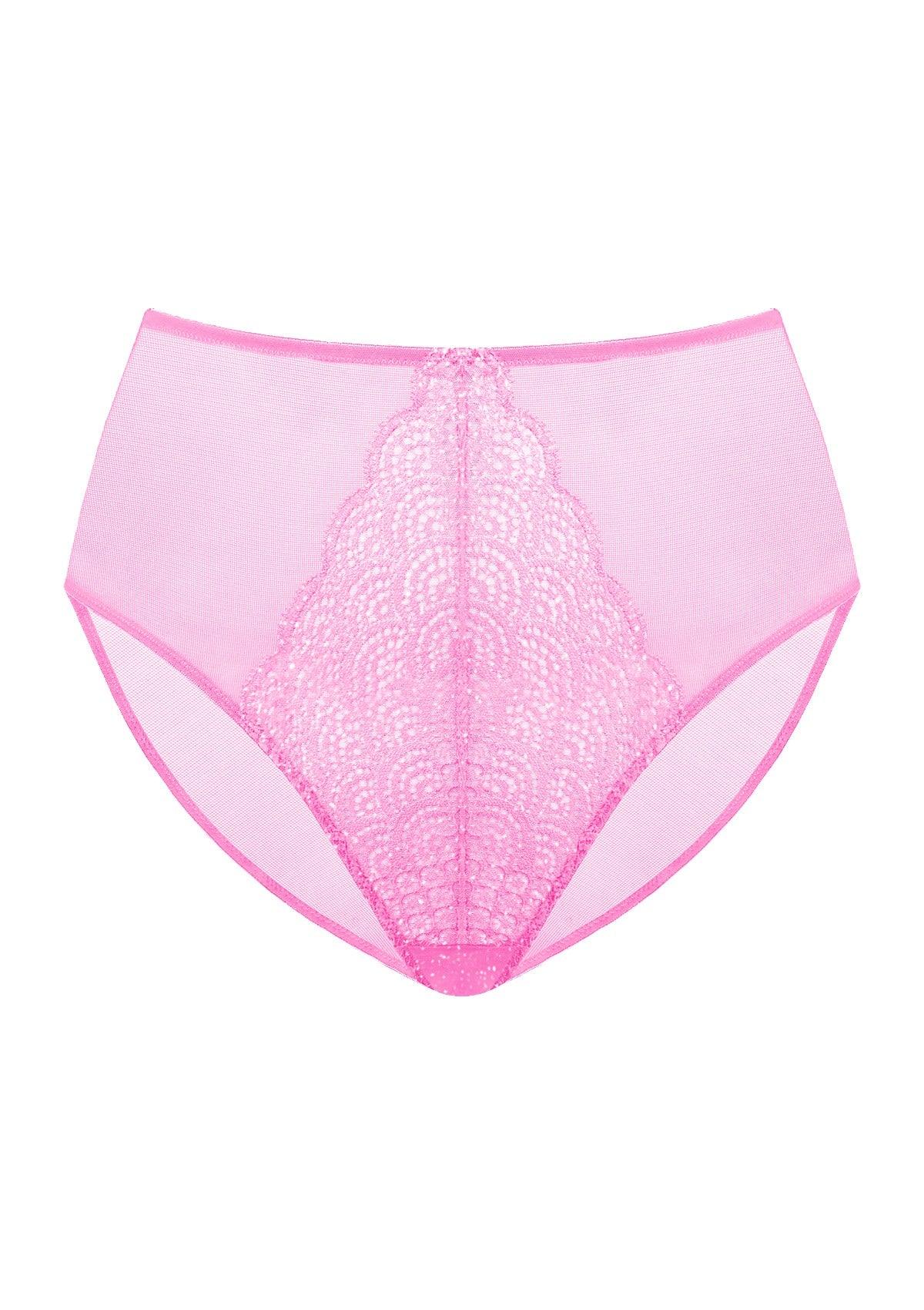 Mermaid High-Rise Lace Brief Underwear