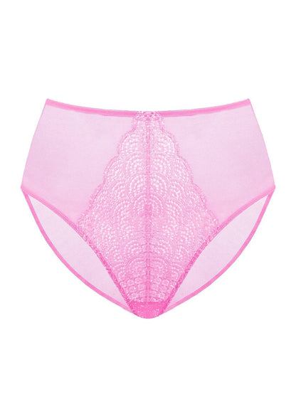 Mermaid High-Rise Lace Brief Underwear
